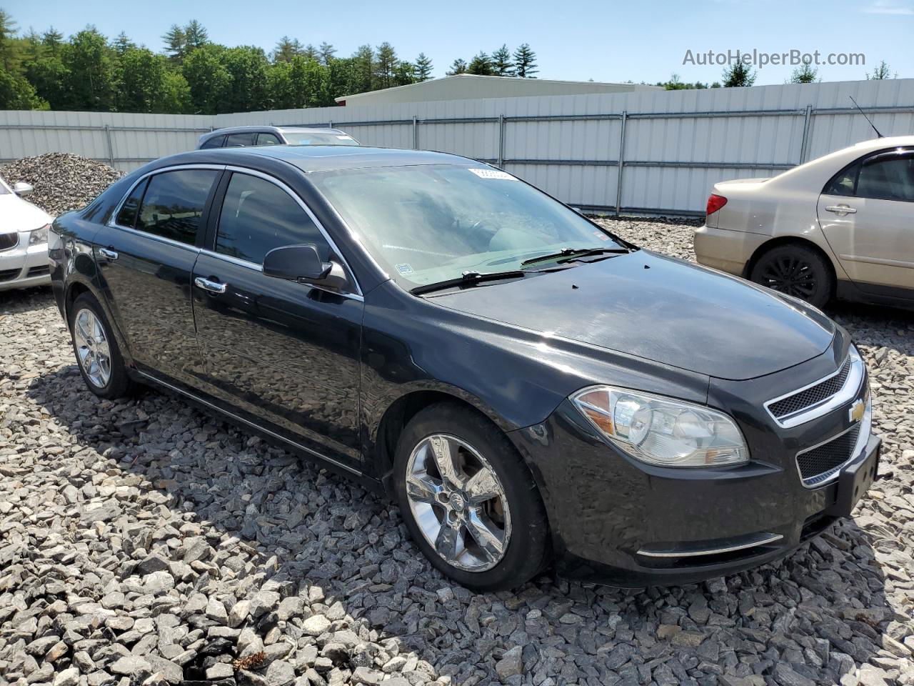 2012 Chevrolet Malibu 2lt Black vin: 1G1ZD5E05CF330924