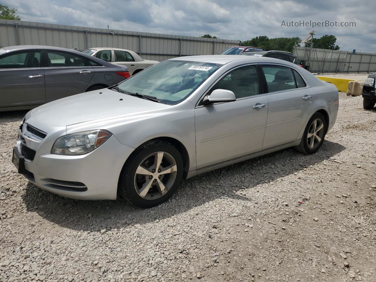 2012 Chevrolet Malibu 2lt Silver vin: 1G1ZD5E05CF383963