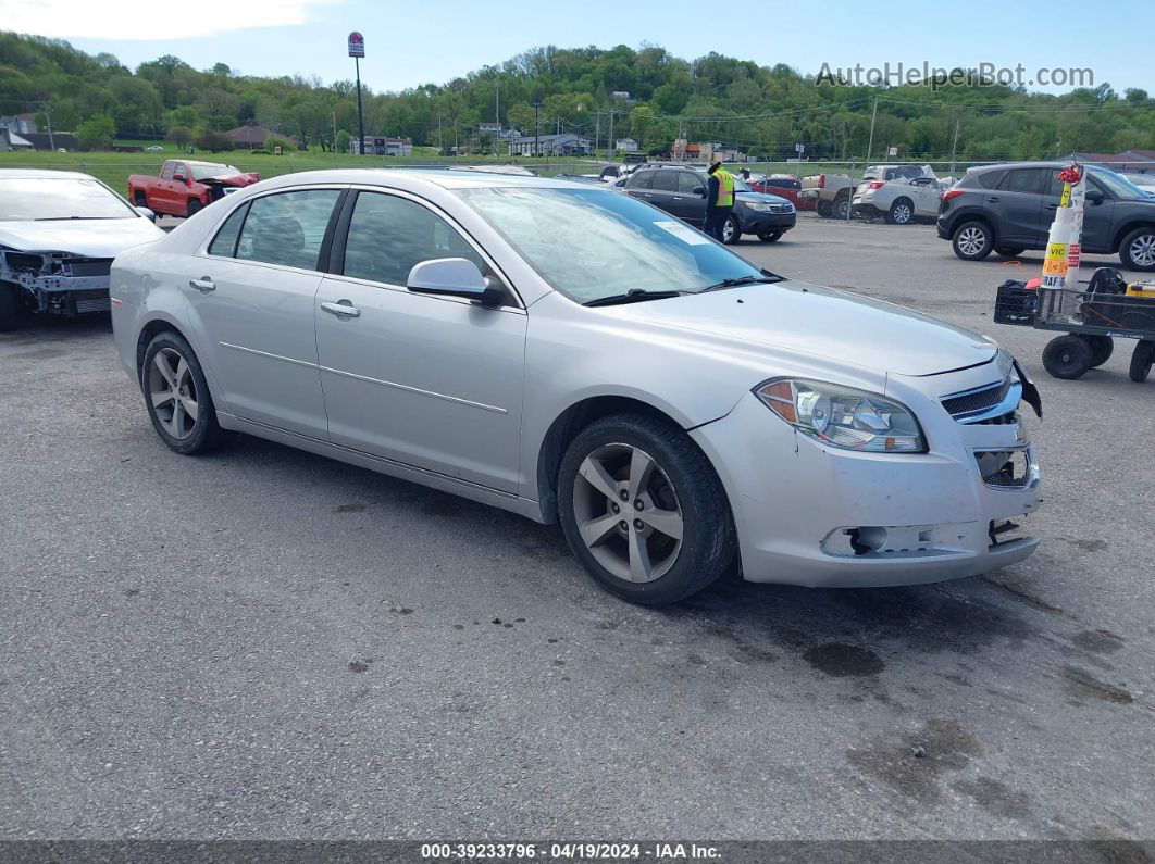 2012 Chevrolet Malibu 2lt Silver vin: 1G1ZD5E07CF350821