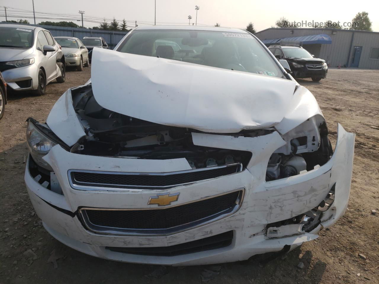 2012 Chevrolet Malibu 2lt White vin: 1G1ZD5E07CF383253