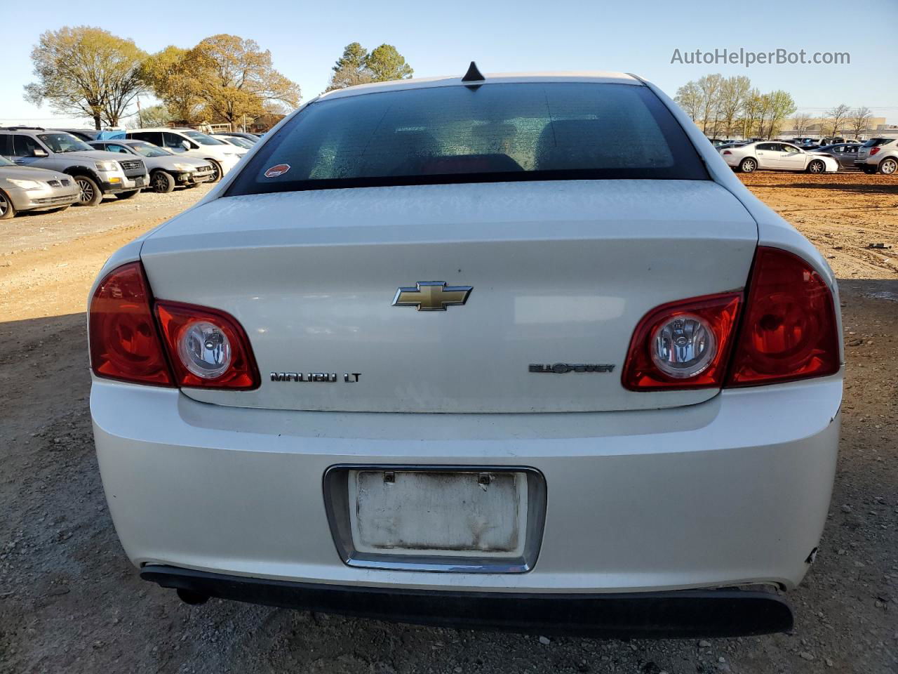 2012 Chevrolet Malibu 2lt White vin: 1G1ZD5E08CF310957