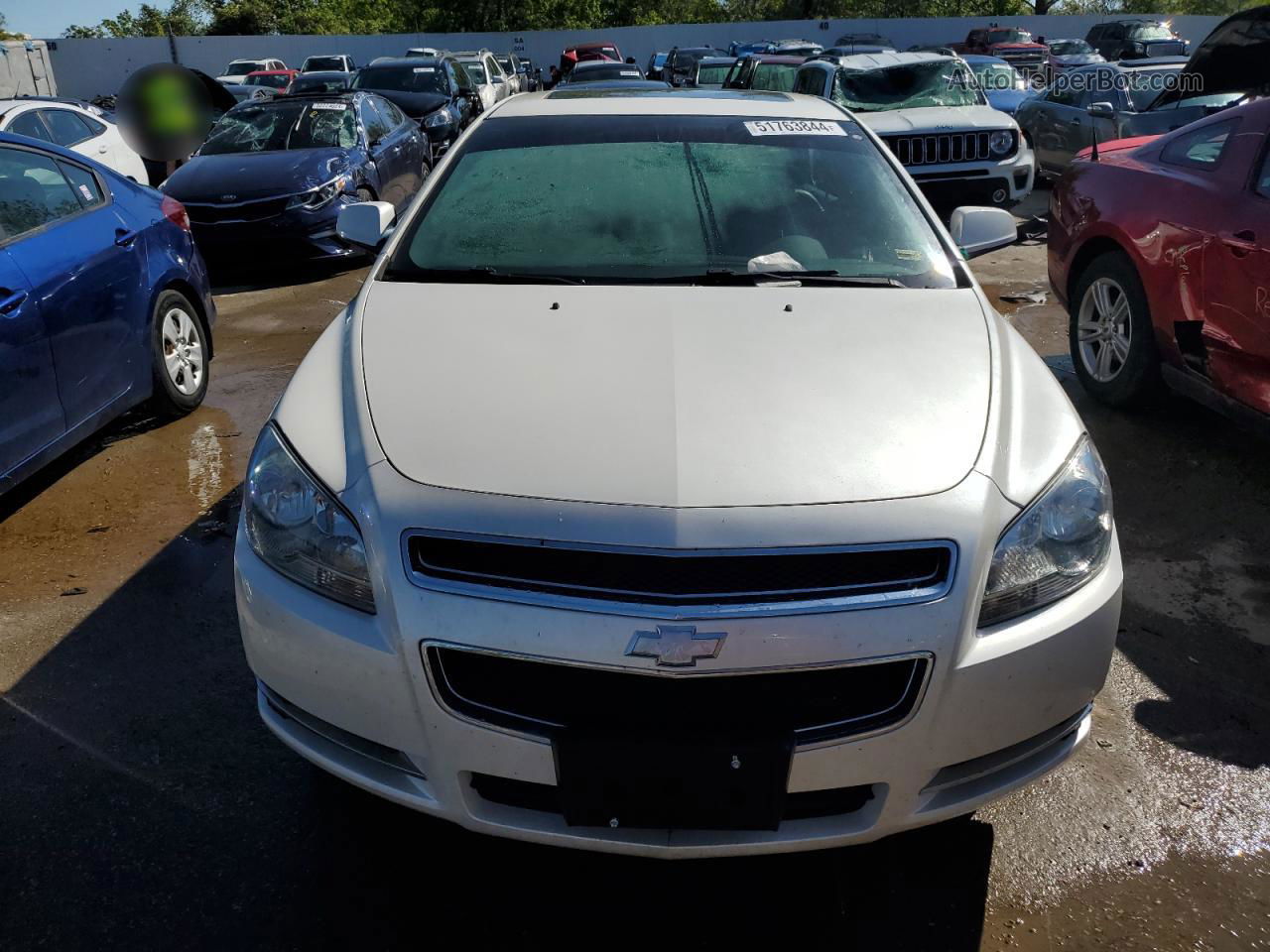 2012 Chevrolet Malibu 2lt Белый vin: 1G1ZD5E08CF321974