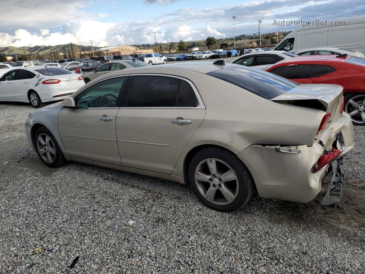 2012 Chevrolet Malibu 2lt Silver vin: 1G1ZD5E09CF139510