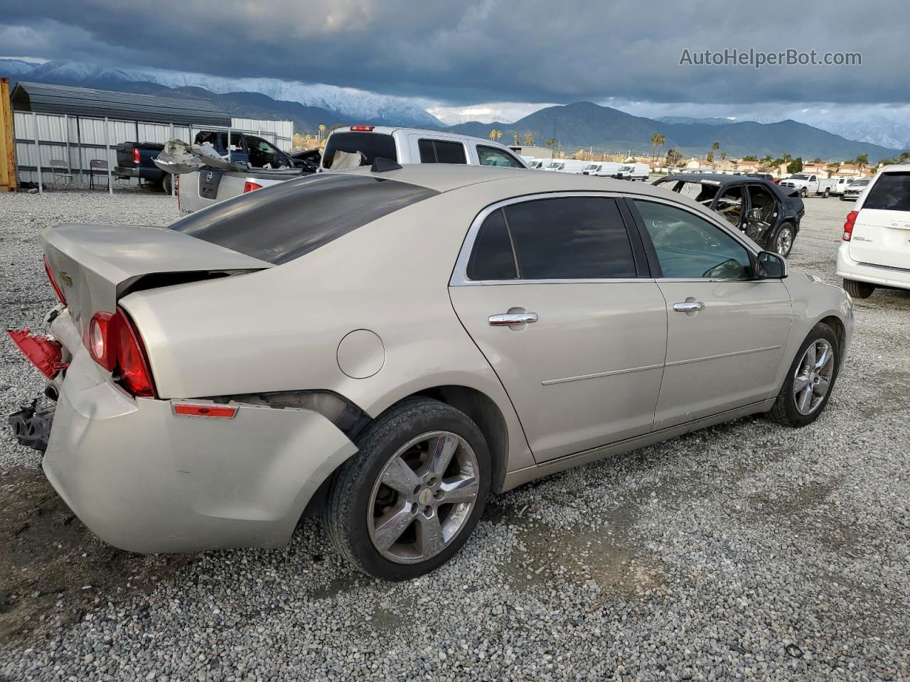 2012 Chevrolet Malibu 2lt Silver vin: 1G1ZD5E09CF139510