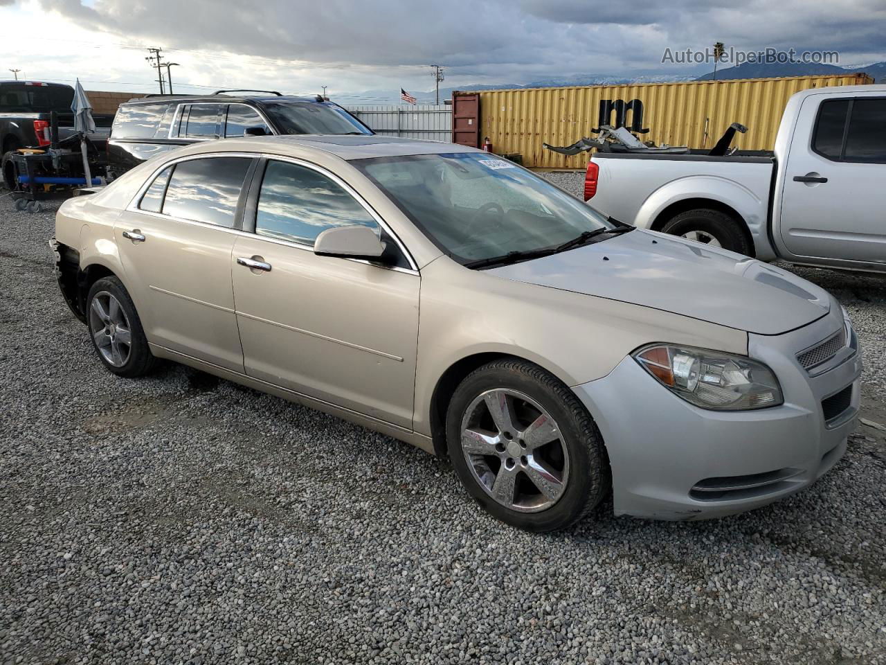 2012 Chevrolet Malibu 2lt Silver vin: 1G1ZD5E09CF139510