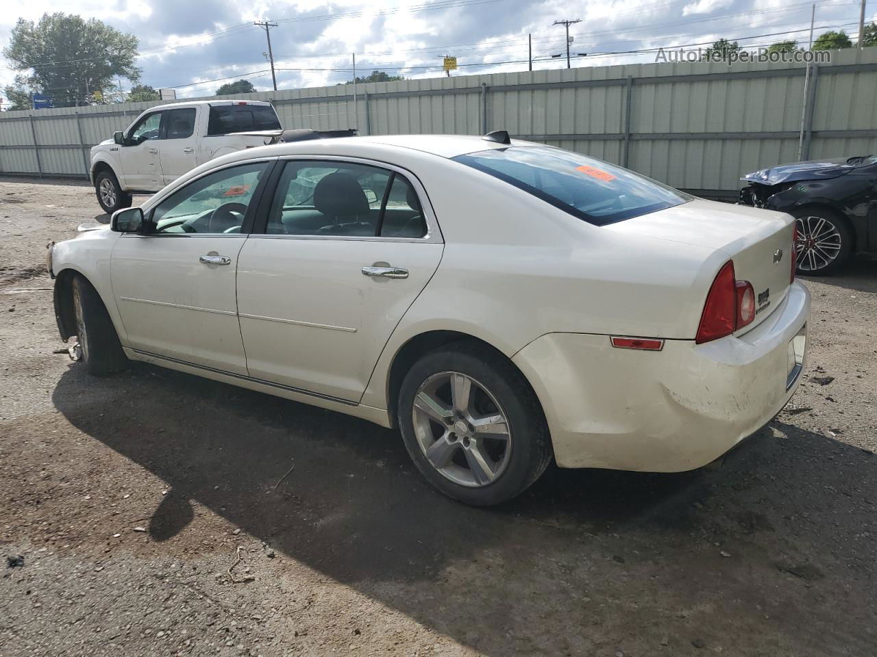 2012 Chevrolet Malibu 2lt White vin: 1G1ZD5E0XCF148605