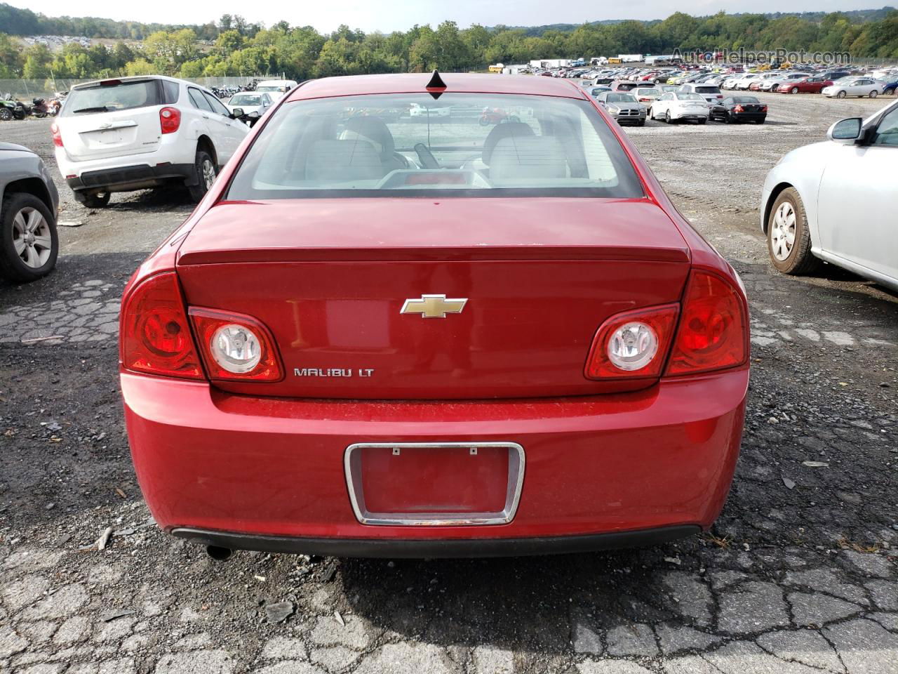 2012 Chevrolet Malibu 2lt Red vin: 1G1ZD5E0XCF241107