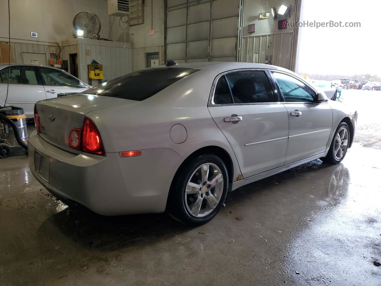 2012 Chevrolet Malibu 2lt Silver vin: 1G1ZD5E0XCF345600