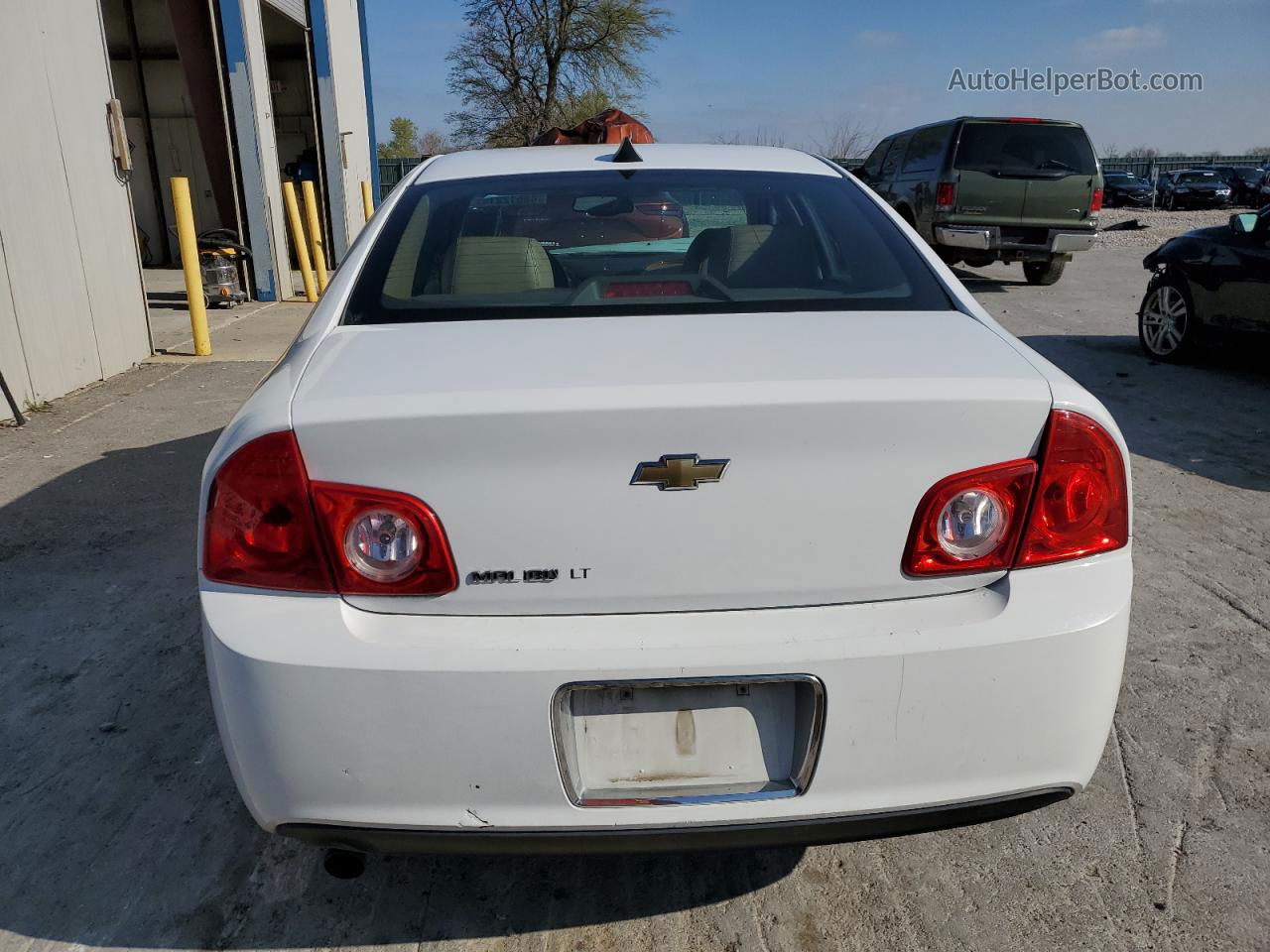 2012 Chevrolet Malibu 2lt White vin: 1G1ZD5EU0CF306632