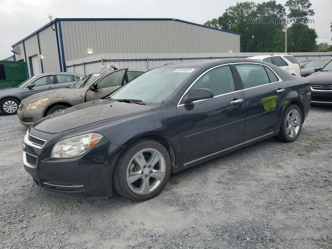 2012 Chevrolet Malibu 2lt Black vin: 1G1ZD5EU1CF258333