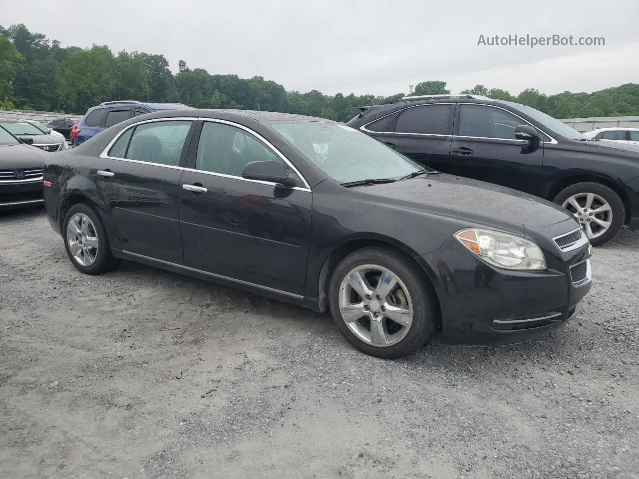 2012 Chevrolet Malibu 2lt Black vin: 1G1ZD5EU1CF258333