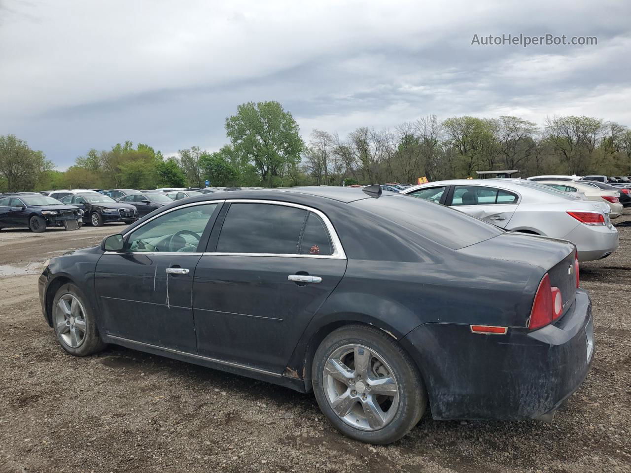 2012 Chevrolet Malibu 2lt Charcoal vin: 1G1ZD5EU1CF295768