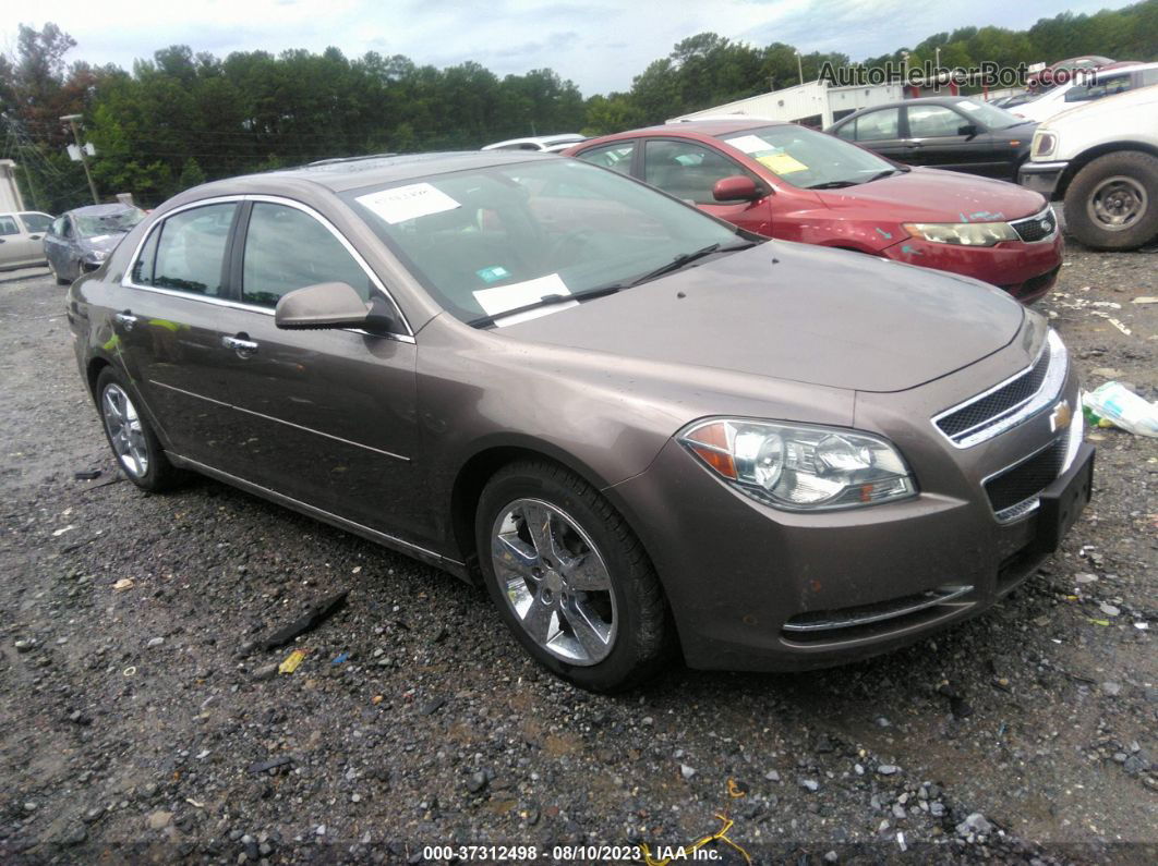 2012 Chevrolet Malibu Lt W/2lt Коричневый vin: 1G1ZD5EU1CF325481