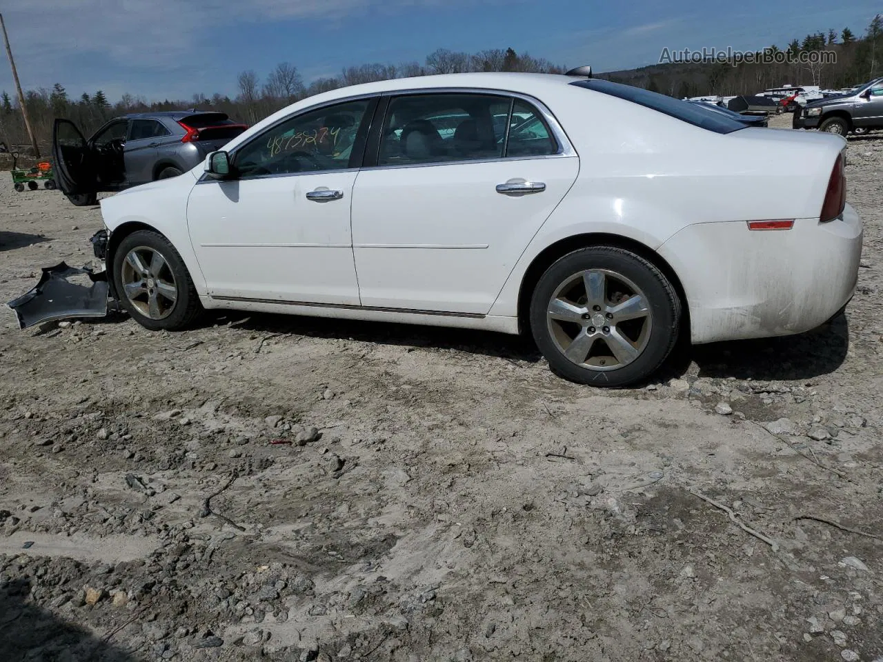 2012 Chevrolet Malibu 2lt Белый vin: 1G1ZD5EU1CF365656