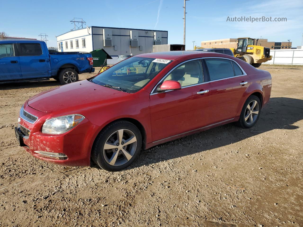 2012 Chevrolet Malibu 2lt Red vin: 1G1ZD5EU1CF382926