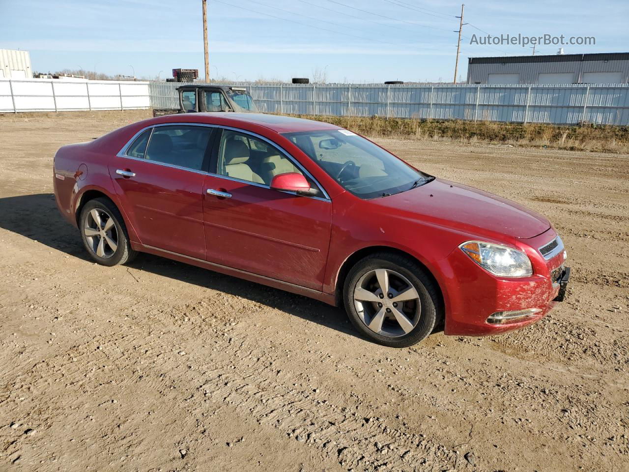 2012 Chevrolet Malibu 2lt Red vin: 1G1ZD5EU1CF382926