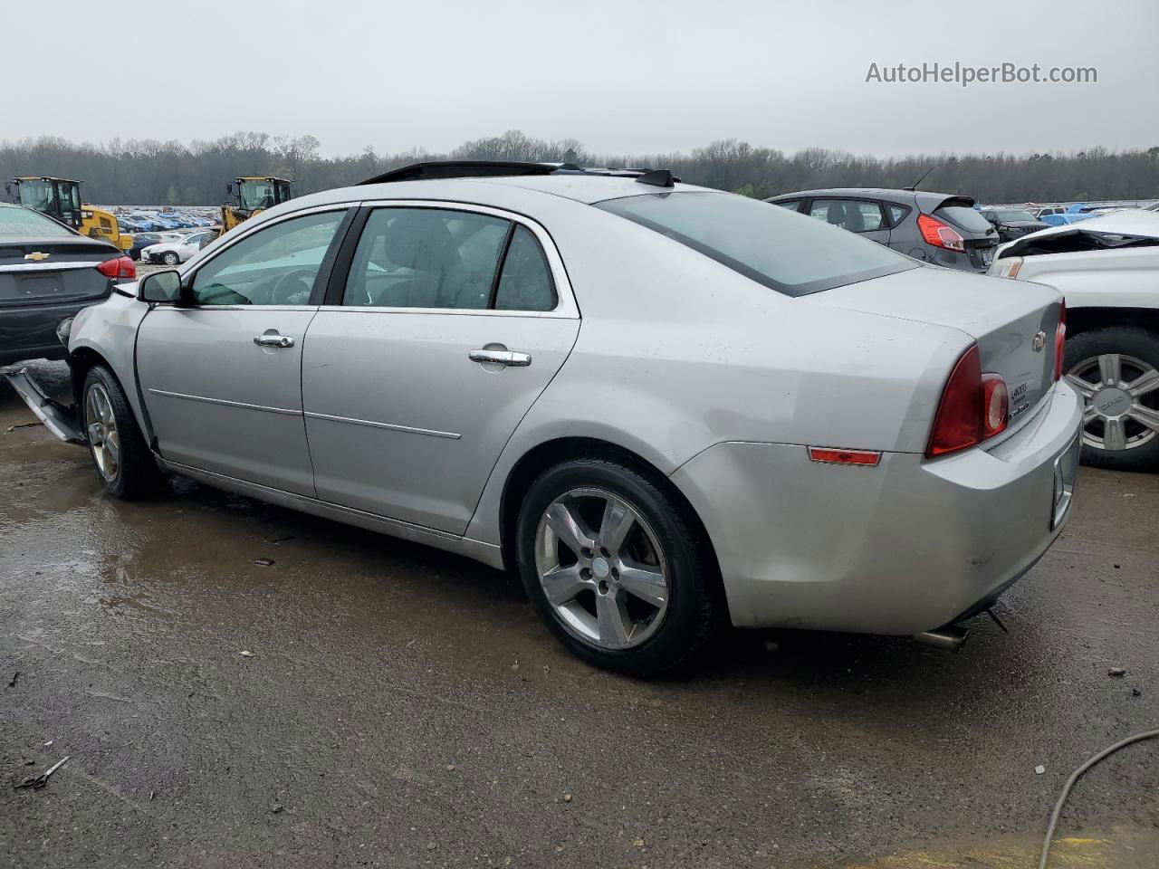 2012 Chevrolet Malibu 2lt Серебряный vin: 1G1ZD5EU2CF283743