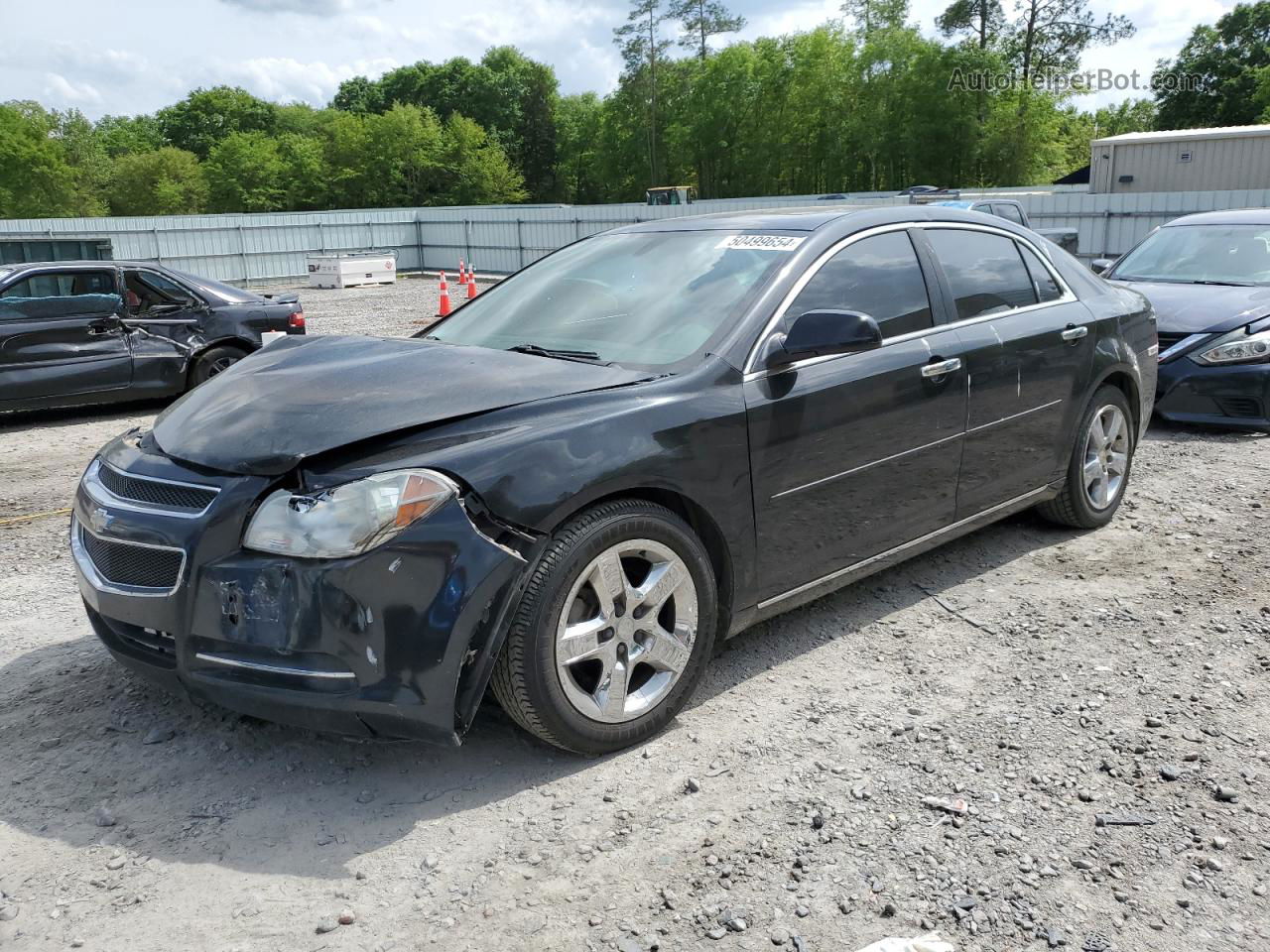 2012 Chevrolet Malibu 2lt Black vin: 1G1ZD5EU2CF350082