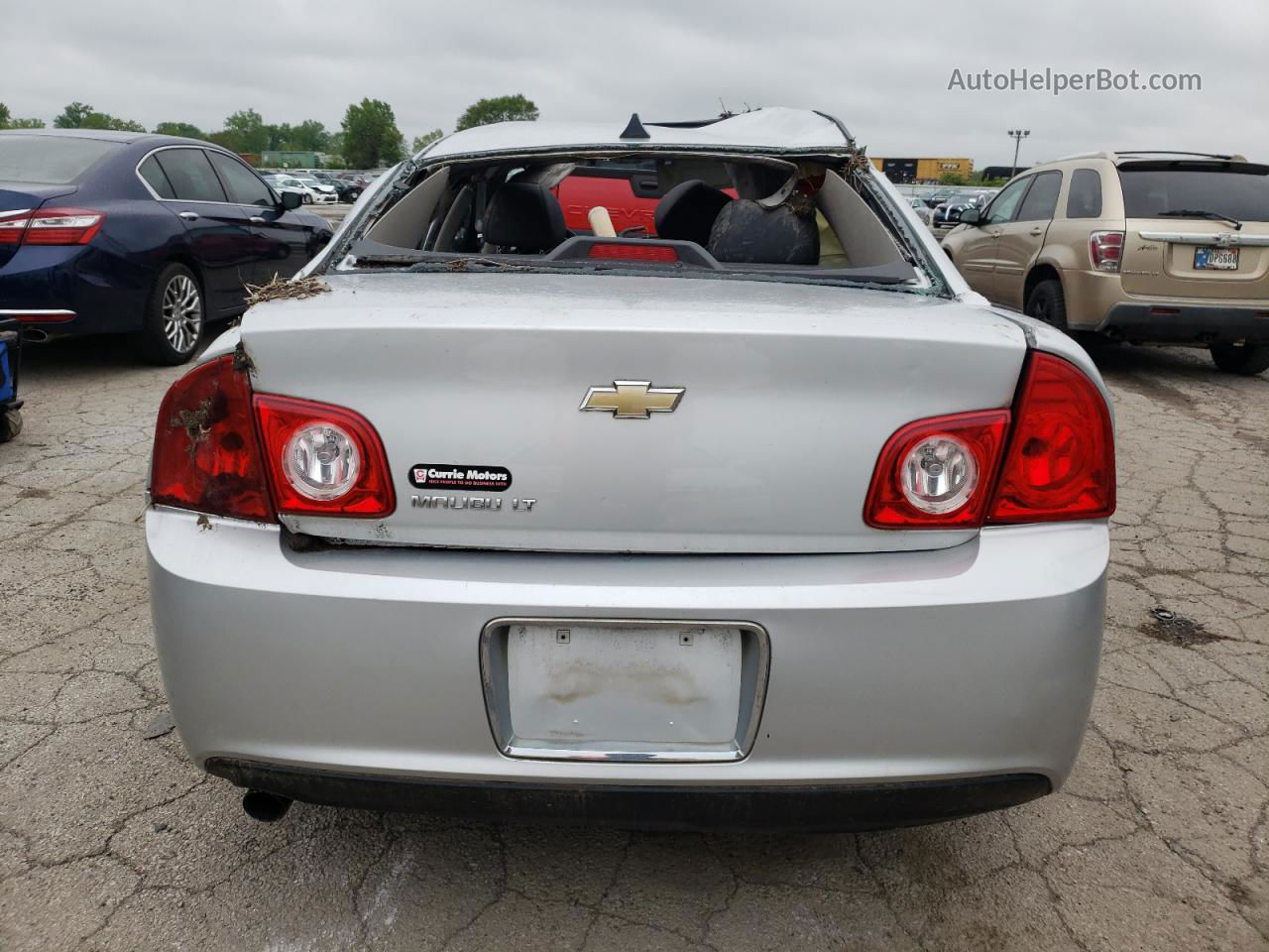 2012 Chevrolet Malibu 2lt Silver vin: 1G1ZD5EU2CF379193