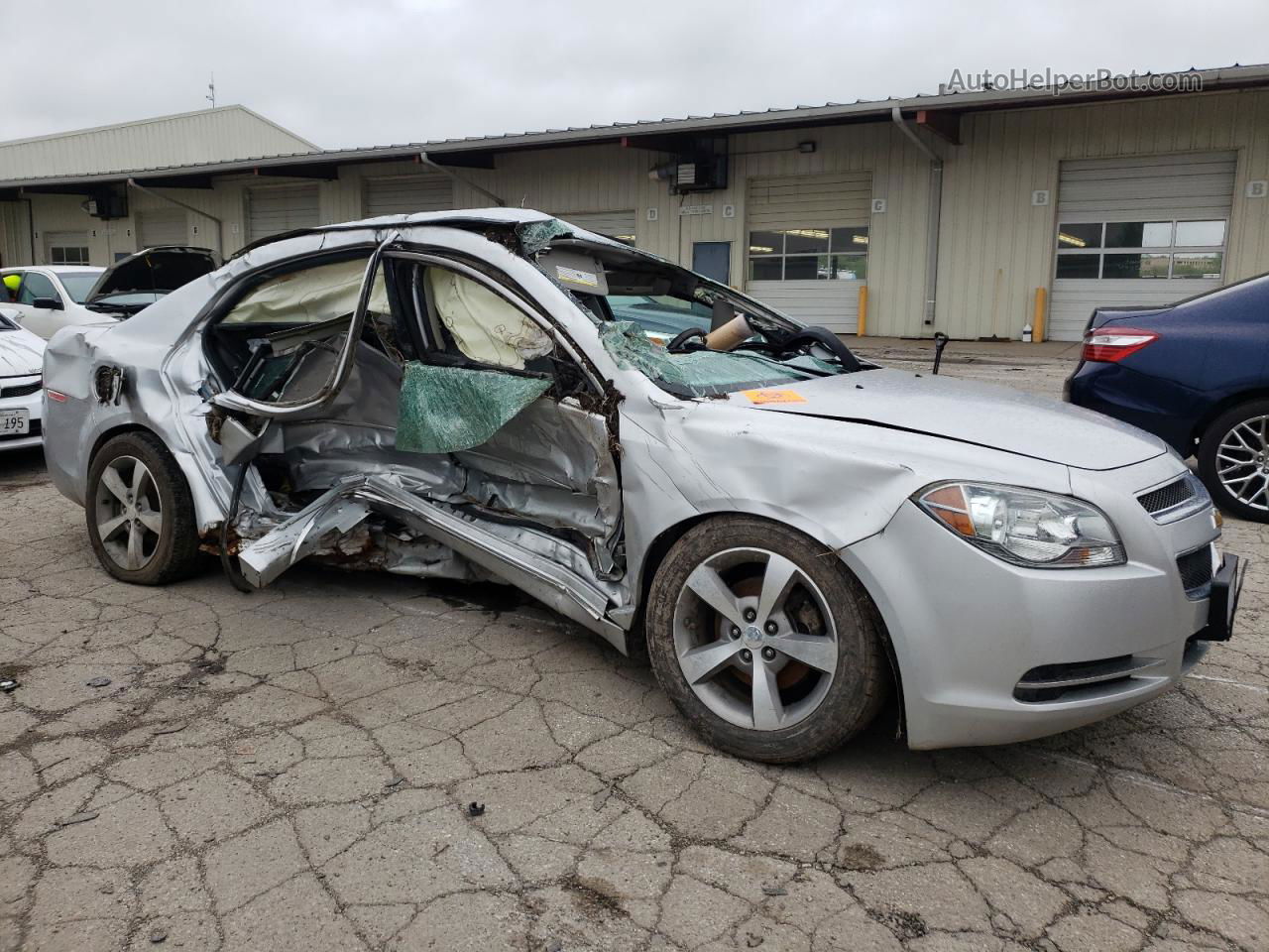 2012 Chevrolet Malibu 2lt Silver vin: 1G1ZD5EU2CF379193