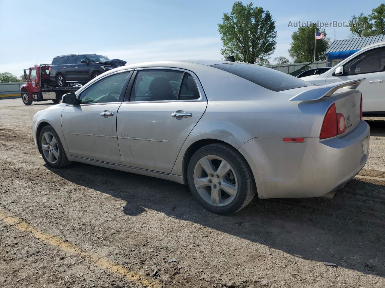 2012 Chevrolet Malibu 2lt Silver vin: 1G1ZD5EU3CF362256