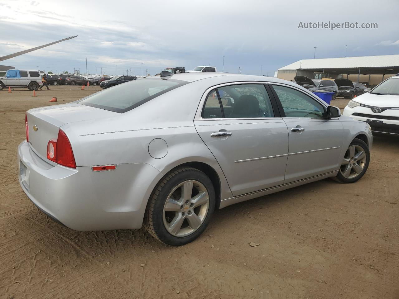 2012 Chevrolet Malibu 2lt Silver vin: 1G1ZD5EU4CF124612