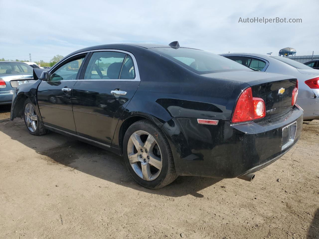 2012 Chevrolet Malibu 2lt Black vin: 1G1ZD5EU4CF278768