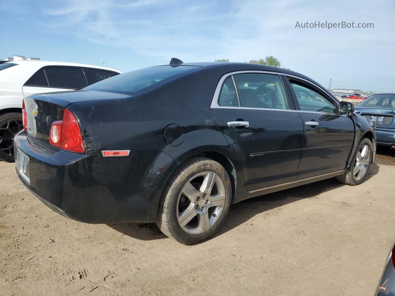 2012 Chevrolet Malibu 2lt Black vin: 1G1ZD5EU4CF278768