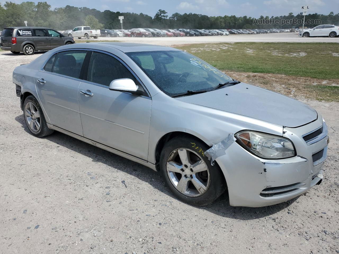 2012 Chevrolet Malibu 2lt Серебряный vin: 1G1ZD5EU4CF361262