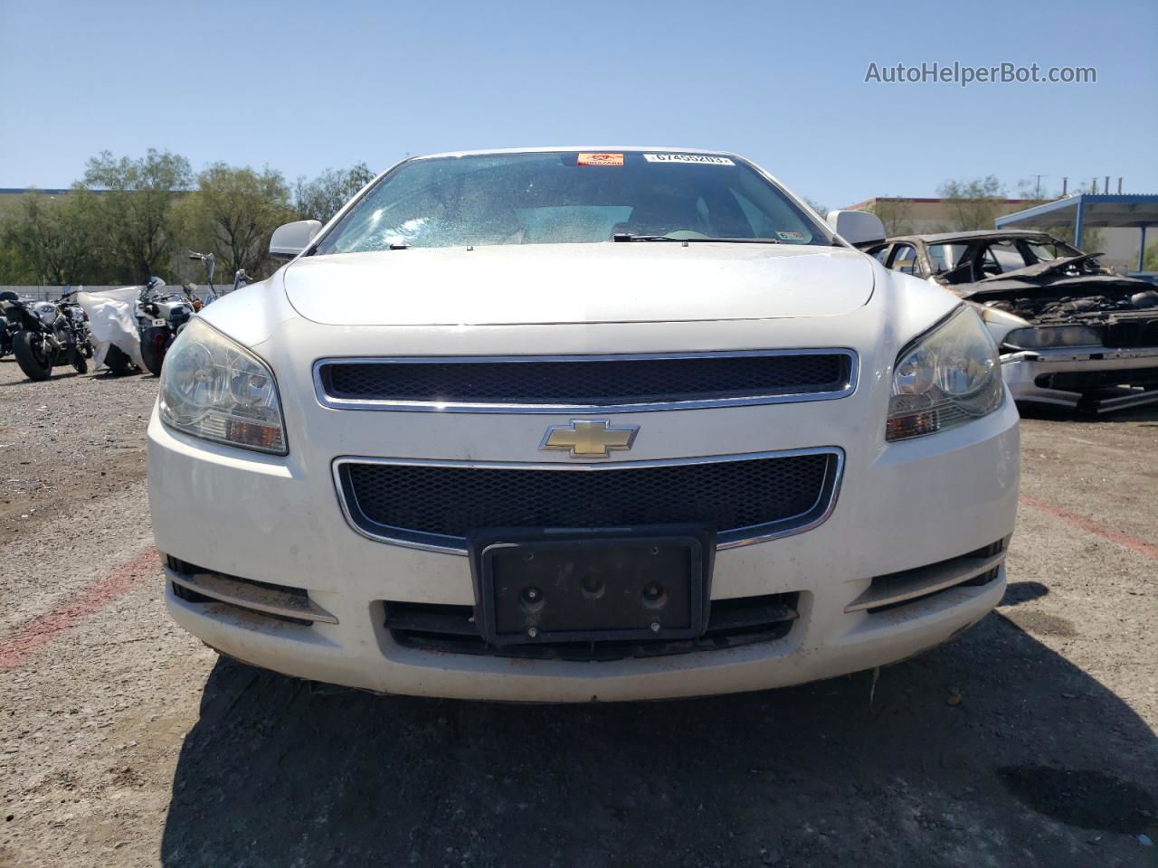 2012 Chevrolet Malibu 2lt White vin: 1G1ZD5EU4CF382516