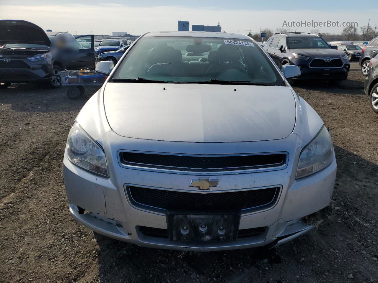 2012 Chevrolet Malibu 2lt Silver vin: 1G1ZD5EU6CF340168