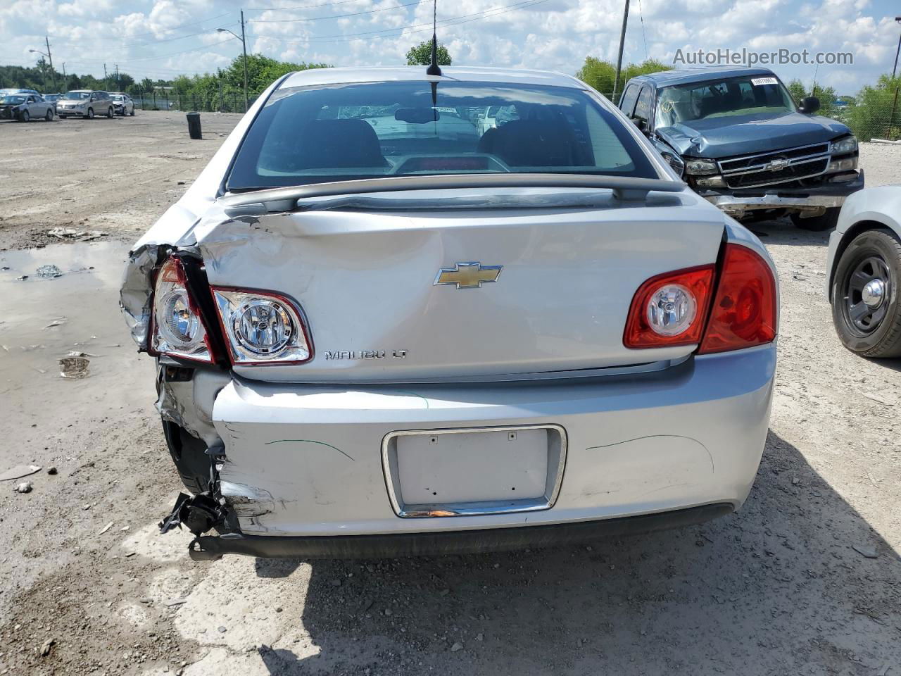 2012 Chevrolet Malibu 2lt Silver vin: 1G1ZD5EU8CF330242