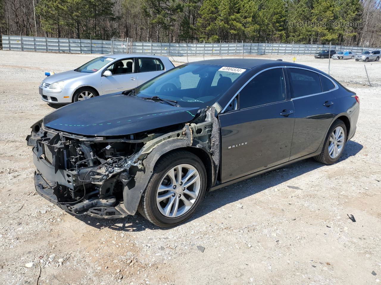 2018 Chevrolet Malibu Lt Gray vin: 1G1ZD5ST0JF102289