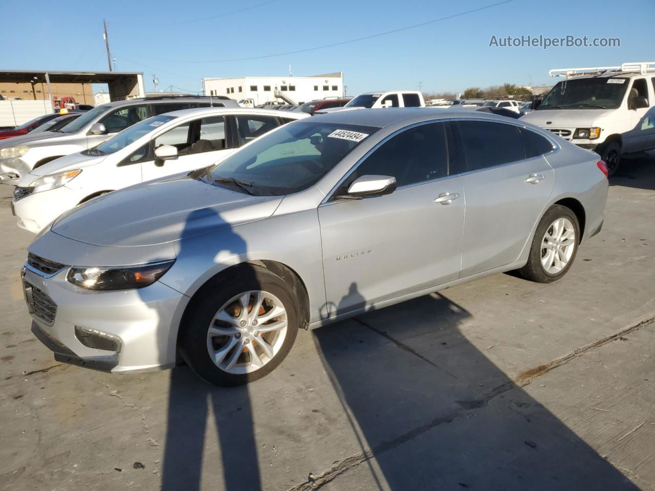 2018 Chevrolet Malibu Lt Silver vin: 1G1ZD5ST0JF132540