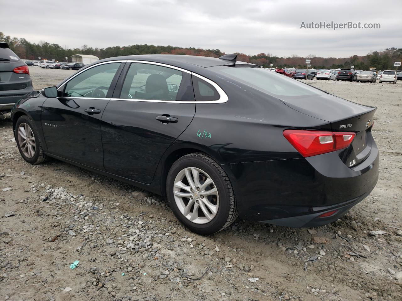 2018 Chevrolet Malibu Lt Black vin: 1G1ZD5ST0JF139729