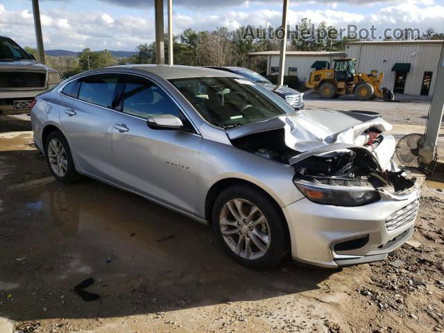 2018 Chevrolet Malibu Lt Silver vin: 1G1ZD5ST0JF143814