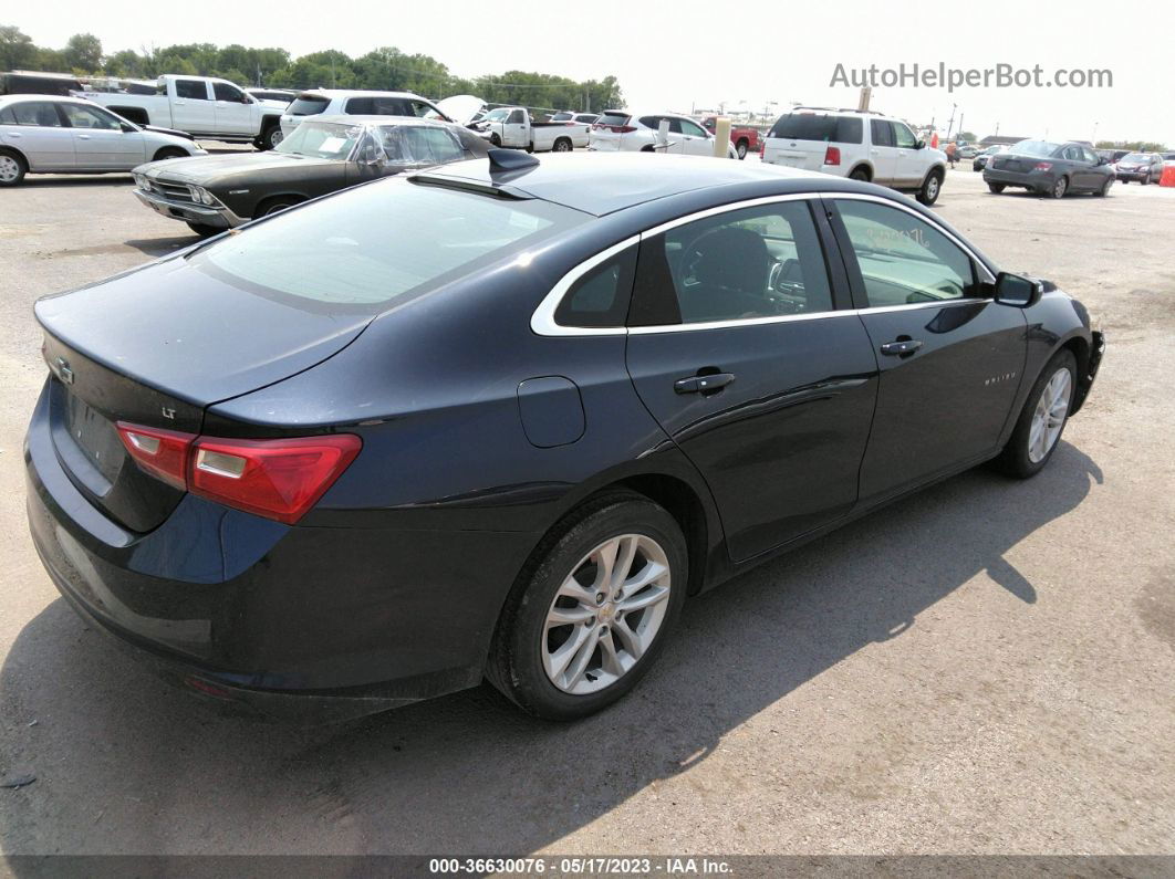 2018 Chevrolet Malibu Lt Синий vin: 1G1ZD5ST0JF192155