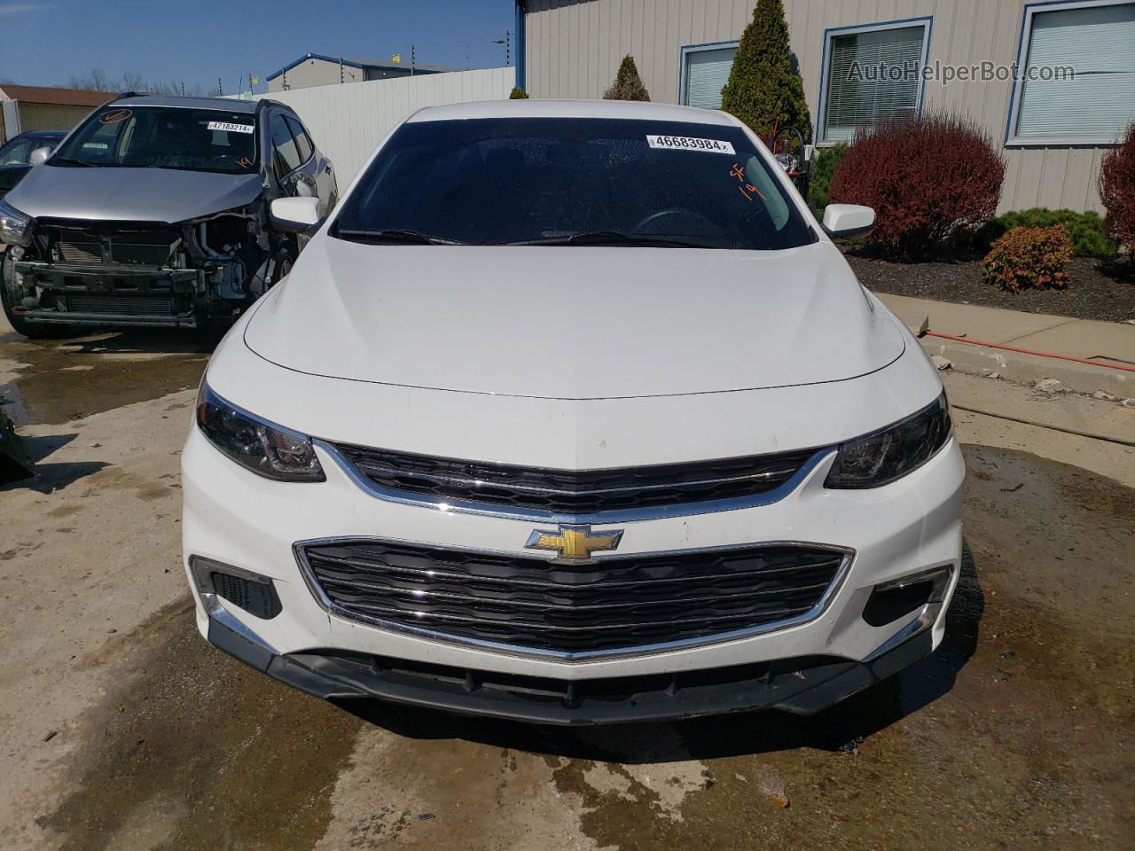 2018 Chevrolet Malibu Lt White vin: 1G1ZD5ST0JF199400