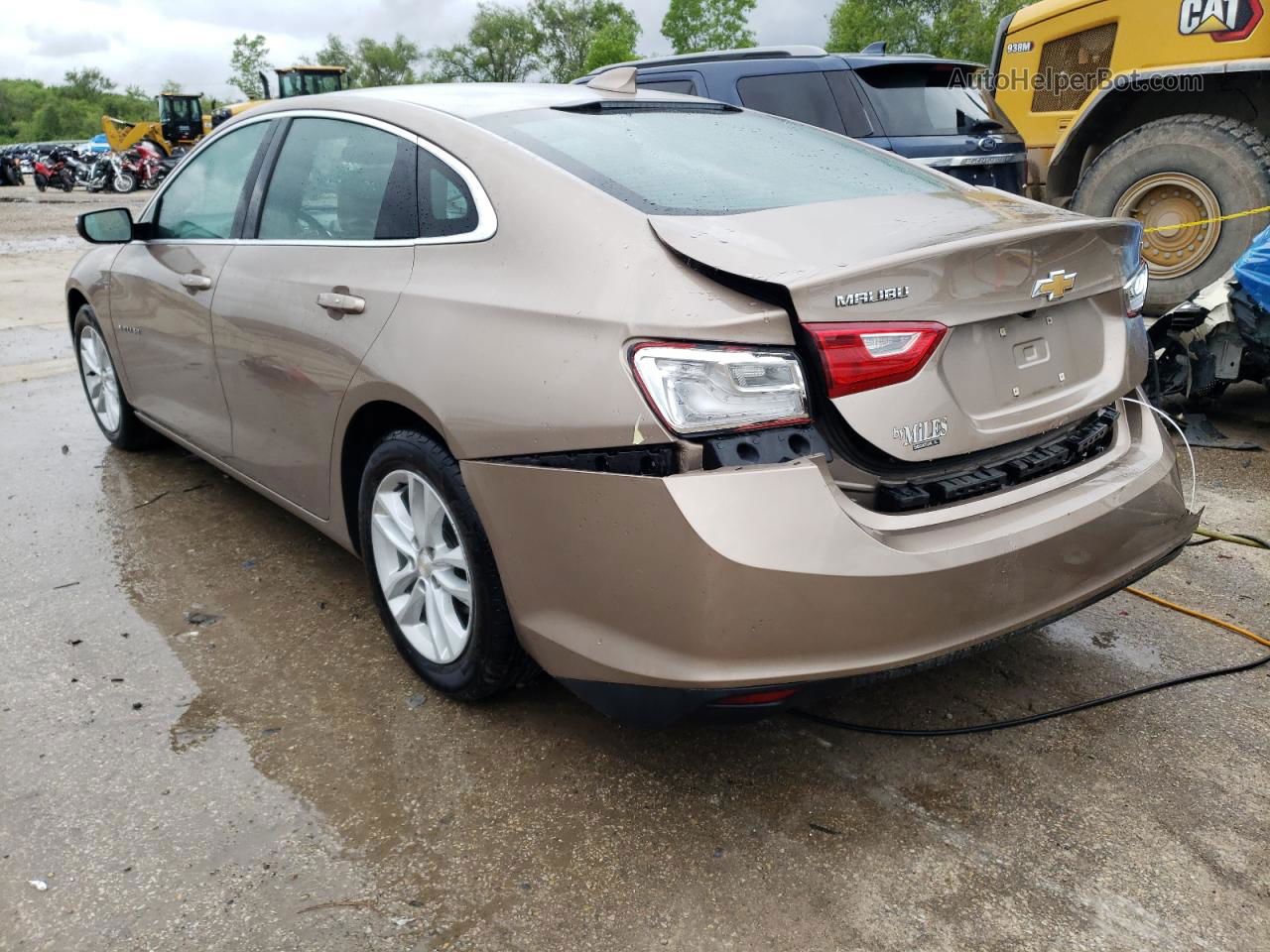 2018 Chevrolet Malibu Lt Brown vin: 1G1ZD5ST0JF256372