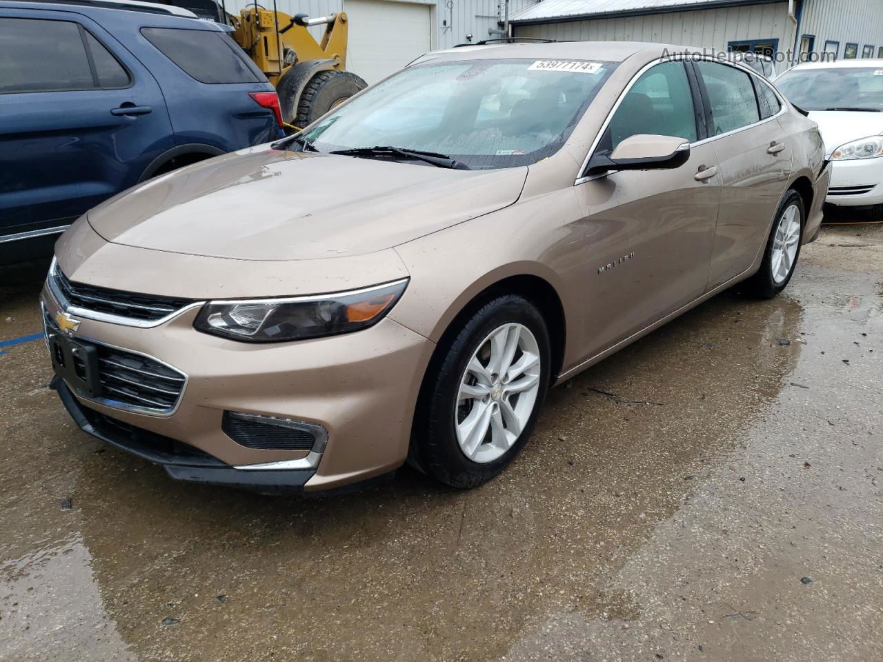 2018 Chevrolet Malibu Lt Brown vin: 1G1ZD5ST0JF256372