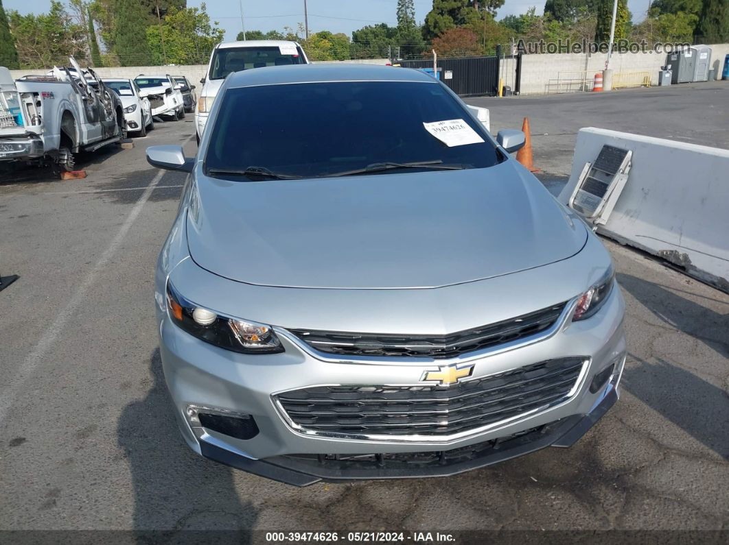 2018 Chevrolet Malibu Lt Silver vin: 1G1ZD5ST0JF265735