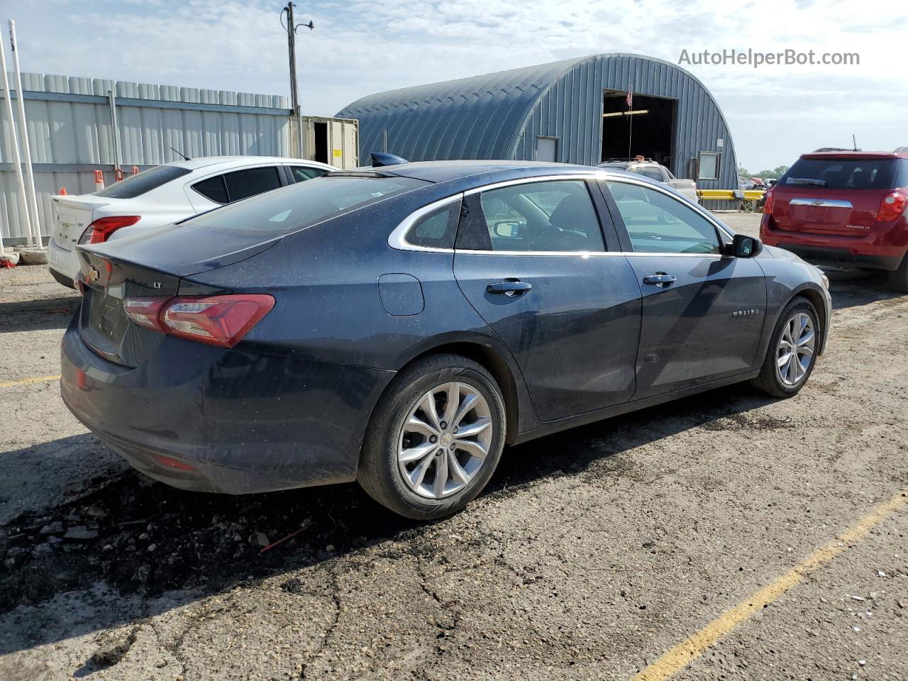 2021 Chevrolet Malibu Lt Blue vin: 1G1ZD5ST0MF013956