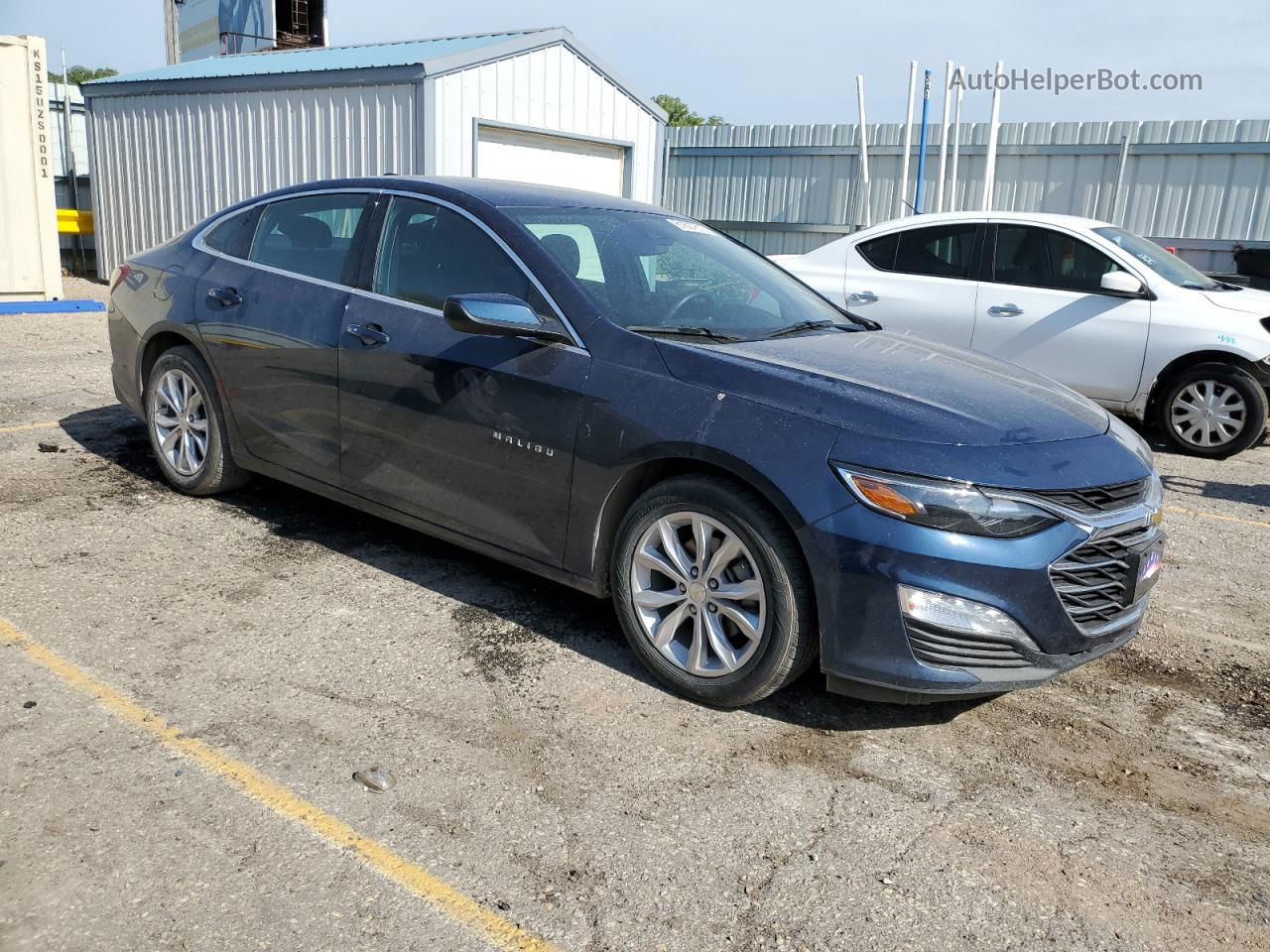 2021 Chevrolet Malibu Lt Blue vin: 1G1ZD5ST0MF013956