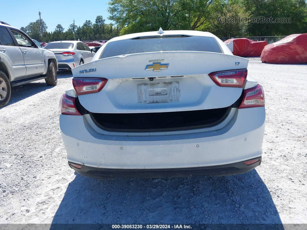 2021 Chevrolet Malibu Fwd Lt White vin: 1G1ZD5ST0MF055897