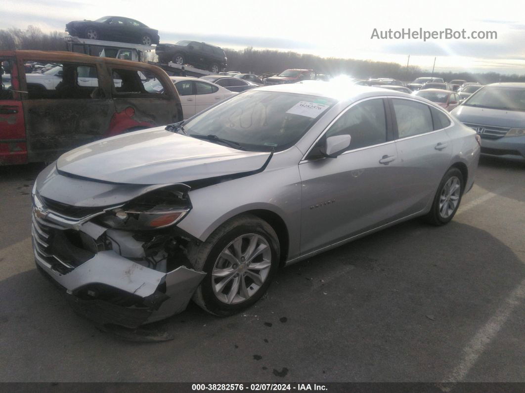 2021 Chevrolet Malibu Fwd Lt Silver vin: 1G1ZD5ST0MF065586