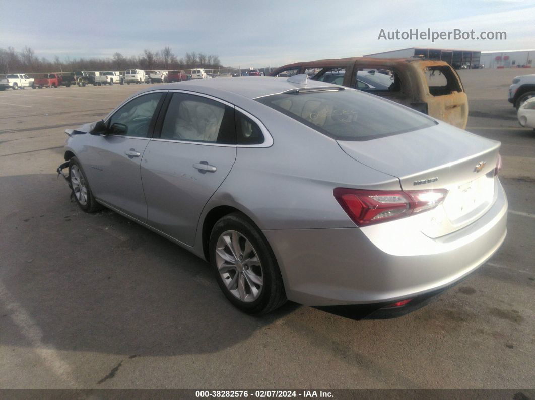 2021 Chevrolet Malibu Fwd Lt Серебряный vin: 1G1ZD5ST0MF065586