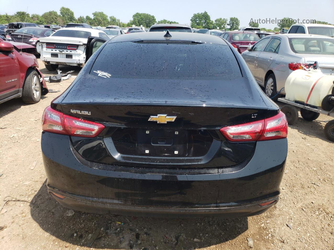 2021 Chevrolet Malibu Lt Black vin: 1G1ZD5ST0MF070934