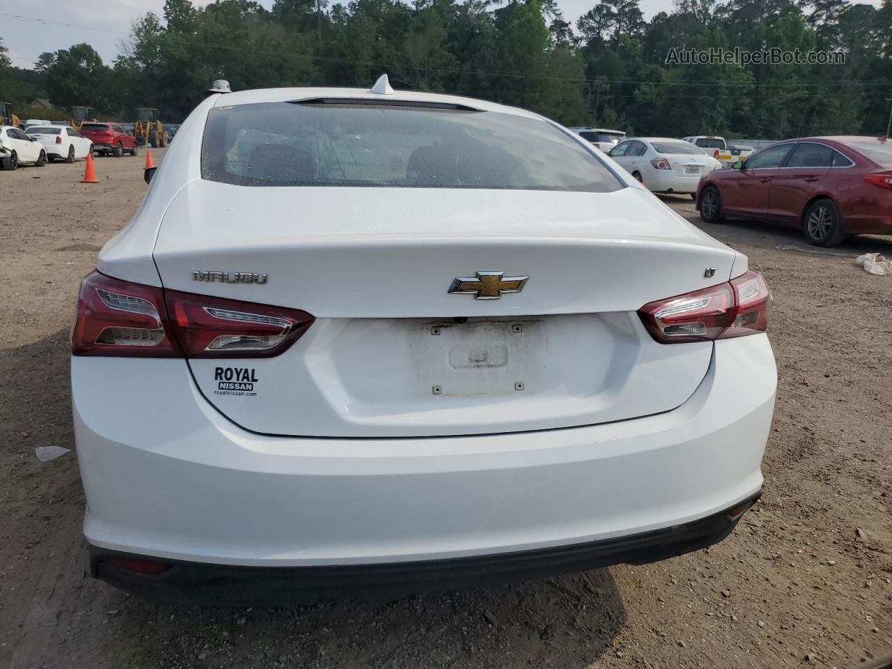 2021 Chevrolet Malibu Lt White vin: 1G1ZD5ST0MF073106