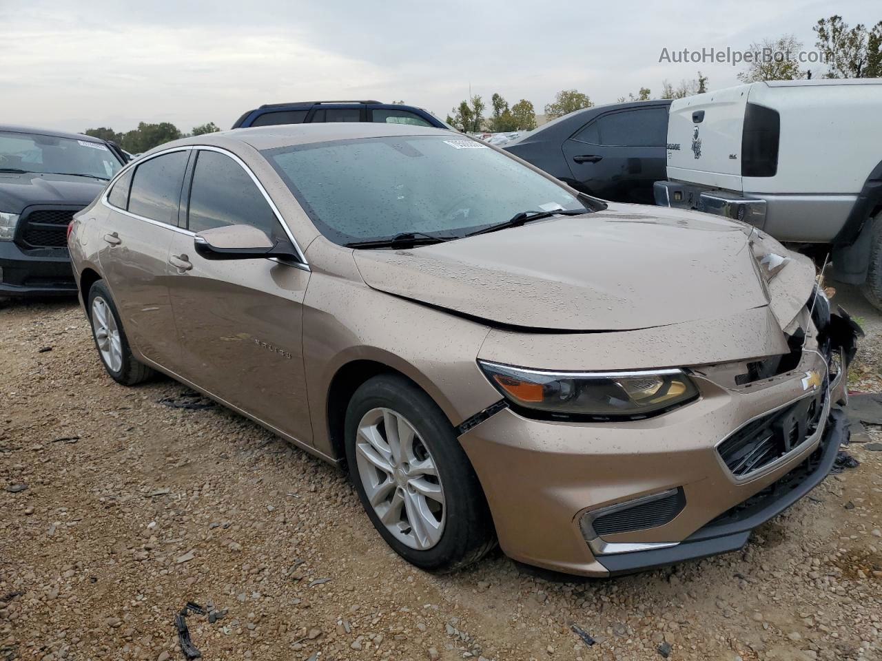 2018 Chevrolet Malibu Lt Gold vin: 1G1ZD5ST1JF126276