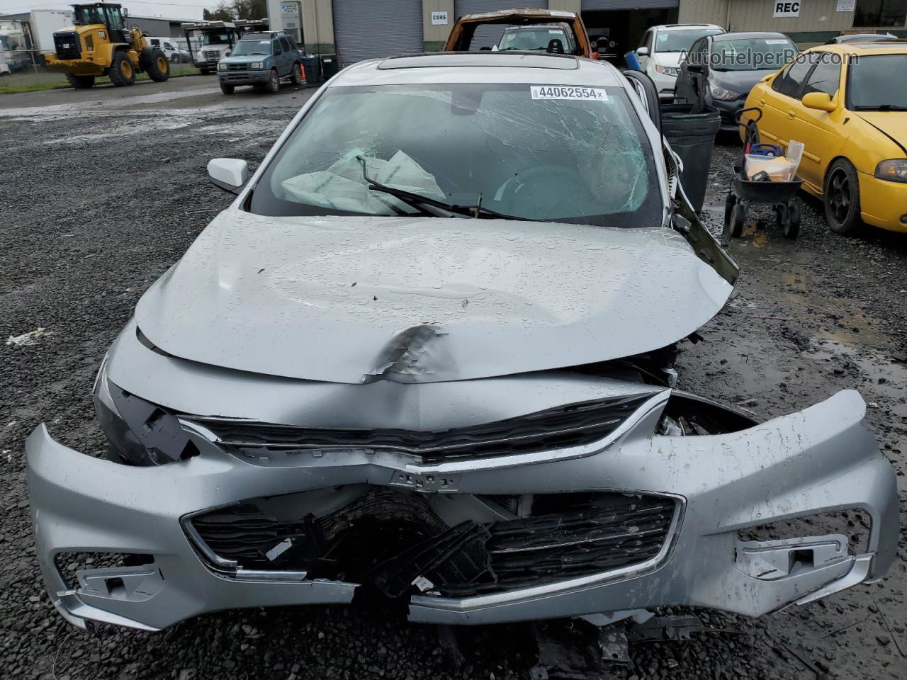 2018 Chevrolet Malibu Lt Silver vin: 1G1ZD5ST1JF144809